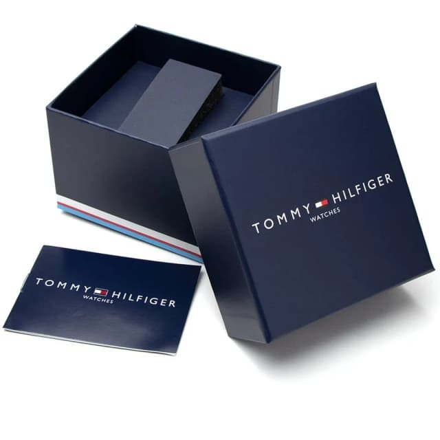 Original Tommy Hilfiger box with the 17917914 watch inside.
